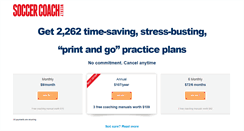 Desktop Screenshot of coach-soccer.com